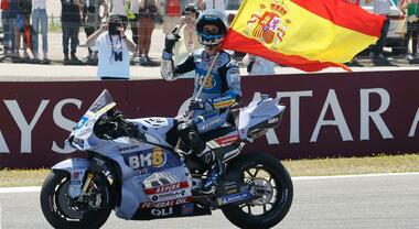 Gp Spagna, Alex Marquez trionfa davanti a Quartararo e Bagnaia