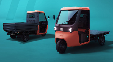 Fiat Professional rivoluziona la micromobilità con Tris, il primo veicolo elettrico a tre ruote