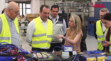 Il neo amministratore delegato di Stellantis Antonio Filosa visita Mirafiori