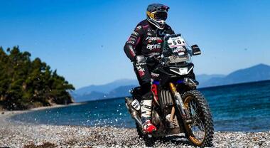 Aprilia Tuareg Racing domina l'Hellas Rally Raid 2025. Jacopo Cerutti fa il bis nella competizione