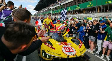 24 Ore di Le Mans 2025, le immagini del trionfo della Ferrari