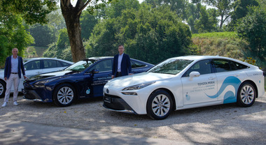 Kinto (Toyota) inaugura a Venezia il primo car sharing pubblico a idrogeno in Italia