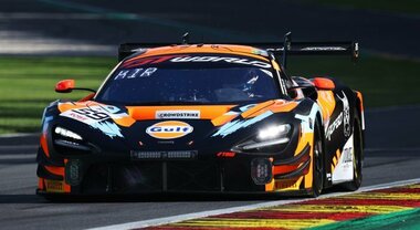 24 Ore di Spa: la McLaren scrive la storia tra pioggia e sole nelle qualifiche