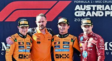 Ferrari, Leclerc sul podio in Austria, Hamilton quarto. Il miglior Cavallino della stagione s'inchina alla McLaren