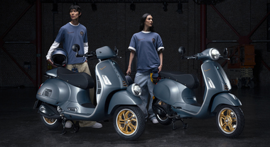 Vespa sugli scudi, la “Officine 8” dà luce alla storia. Allestimento speciale per GTV 310 e la Primavera