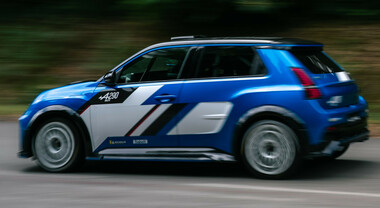 Alpine A290 Rallye dà la scossa ai rally. Il debutto dinamico al Festival of Speed di Goodwood