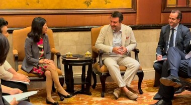 Salvini incontra i vertici di Byd a Pechino: «Rafforzare presenza gruppo in Italia»
