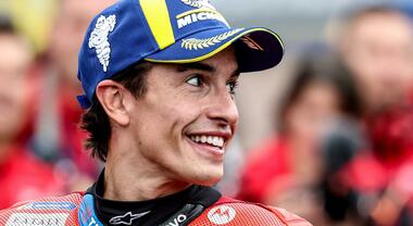Marquez imbattibile al Sachsenring: sul bagnato con la Ducati precede Bezzecchi
