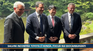 Motori Magazine, in questa puntata: Salvini incontra Toyota e Honda, Strade più sicure con lA. Fiat, la Topolino Vilebrequin collector’s edition celebra l’estate
