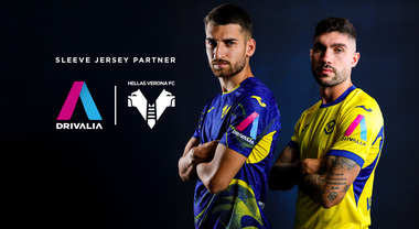 Drivalia e Hellas Verona ancora insieme, rinnovata la partnership. Flotta di 17 veicoli a supporto di giocatori e staff