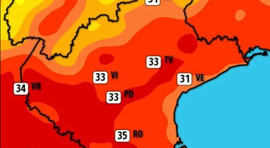 Cartello Di Avvertimento Vsafety 'Attenzione Acqua Molto Calda' 300x100 Mm – Adesivo, Plastica Rigida Gialla E Nera, Norme EN ISO 7010