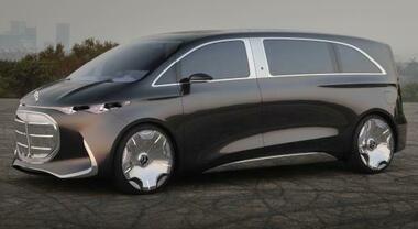 Mercedes fa scintille in California: da Rodeo Drive a Pebble Beach con la Vision V elettrica