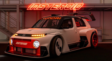 Hyundai, debutto italiano per Insteroid a Torino. Protagonista la concept car che sembra uscita da un videogioco