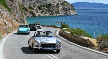 Mille Miglia Experience, al via in Grecia la prima edizione. Dall'Attica al Peloponneso, 30 equipaggi di vari paesi