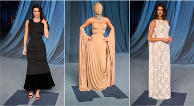 Academy Gala, pagelle look: Kim Kardashian mascherata (6), Kaia Gerber  angelo (9), Kendall Jenner minimal (6)