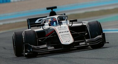 F2: a Jerez il due volte campione del Mondo Rally Kalle Rovanperä inizia la sua nuova avventura in monoposto