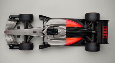 Audi R26 Concept, il nuovo design segna l'ingresso in F1 2026