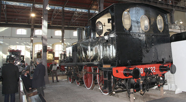 La targa oro dell&rsquo;ASI assegnata anche a un treno storico: &egrave; il Locotender a vapore del 1896 custodito nel museo di Pietrarsa