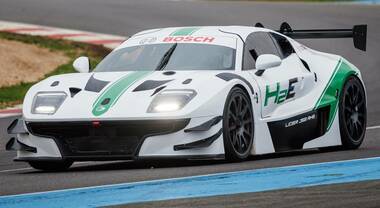 Bosch, l'idrogeno in pista. Insieme a Ligier, sta sviluppando un prototipo da corsa Js2 Rh2 che utilizza H2 su un V6 termico