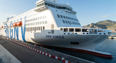 Gnv: a Palermo battesimo di Virgo, primo traghetto italiano a Gnl