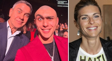 Martina Colombari, la dedica del figlio Achille Costacurta dopo la fine di  Ballando: «Per me