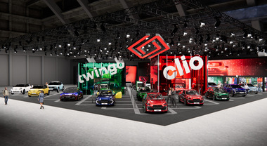 Renault, per essere protagonista al Salone di Bruxelles 2026 punta su Clio e Twingo