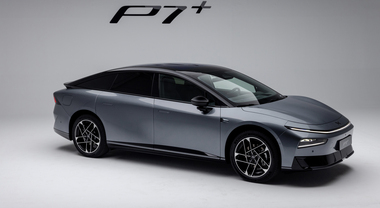Xpeng P7+, al debutto la fastback elettrica cinese pensata per l&rsquo;Europa
