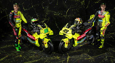 VR46, livrea &ldquo;Black and light&rdquo; per le Ducati 2026 del team di Valentino Rossi: &laquo;Puntiamo a vincere qualche gara&raquo;