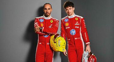 Ferrari, ecco le nuove tute di Hamilton e Leclerc per il Mondiale 2026. Venerd&igrave; tolti i veli dalla nuova monoposto