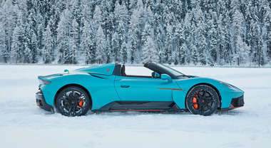 Maserati MCPura Cielo Frozen Magma, esemplare unico realizzato dal programma Fuoriserie