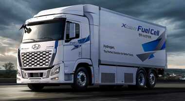 Hyundai, la flotta XCient Fuel Cell supera 20 milioni di km in Europa. Camion a idrogeno operativi in cinque paesi europei
