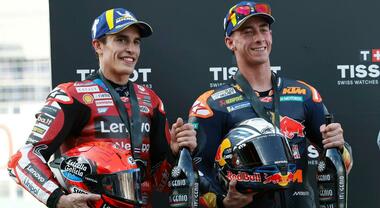 Marquez penalizzato lascia la vittoria ad Acosta nella Sprint in Thailandia, Cade Bezzecchi