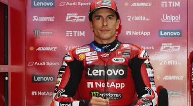 Marc Marquez: &laquo;Io e la Ducati miglioriamo, ma ad Austin &egrave; Bezzecchi il favorito&raquo;