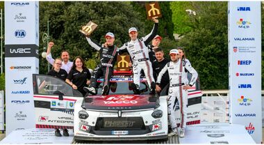 Lancia &egrave; tornata: vince nel WRC dopo 34 anni. La Ypsilon HF Integrale trionfa sull'asfalto in Croazia nella categoria Rally 2 con Rossel