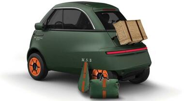 Microlino, debutta la Serie Limitata My Style Bags alla Milano Design Week. Progetto celebra il Made in Italy