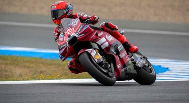 Marquez a Jerez punta alla rimonta: &egrave; un duello tutto italiano fra Ducati ed Aprilia