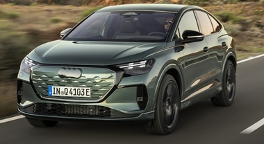 Q4 e-tron si evolve in profondit&agrave;: pi&ugrave; autonomia (592km) e tecnologia. Per il Suv Audi anche ricarica pi&ugrave; veloce