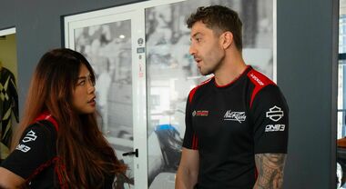 Andrea Iannone in sella alle Harley: debutto al Mugello nella Bagger World Cup con il team Niti Racing