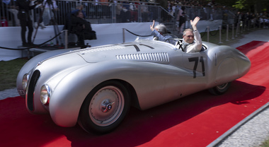 Concorso d'Eleganza Villa d'Este, la Bmw 328 B&uuml;gelfalte del 1937 vince titolo Best of Show