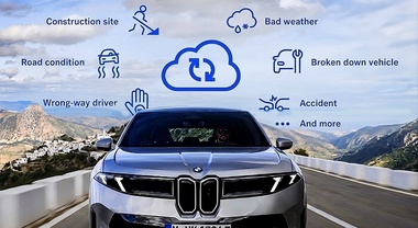 Bmw nuove dotate del sistema di sicurezza predittiva Bosch. Guidatore informato in tempo reale dei possibili rischi