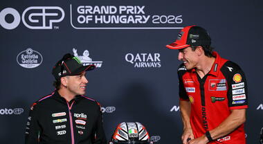 Bezzecchi fiducioso per l'Ungheria: &laquo;Spero di far bene come al Mugello&raquo;. Marc Marquez: &laquo;Podio? non &egrave; realistico&raquo;
