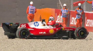 Gp di Catalogna, qualifica: Russell ritrova la pole davanti a un grande Hamilton, poi Antonelli. Leclerc a muro: &laquo;Mi vergogno&raquo;