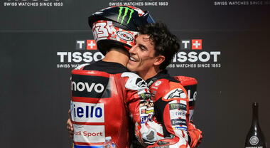 Bagnaia all'Aprilia: &laquo;Ho voluto tanto questa nuova sfida&raquo;. Marc Marquez: &laquo;Altri 2 anni in Ducati era quello che speravo&raquo;