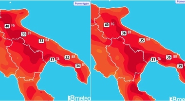 Meteo Puglia weekend: picchi di 40 gradi, ecco quando finisce il caldo Meteo Puglia weekend: picchi di 40 gradi, ecco quando finisce il caldo