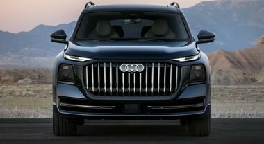 Audi presenta Q9, il Suv pi&ugrave; imponente di sempre: lungo 5,31 metri, abitacolo a 6 o 7 posti e dotazione tecnologica avanzata