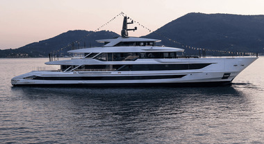 Consegnato il T60, primo di tre yacht di 60 metri di Baglietto: un capolavoro di stile in acciaio e alluminio