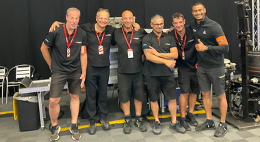 Bardi e gli "azzurri" degli pneumatici della Formula E: nella Gen3 con la Hankook e nella Gen4 con la Bridgestone