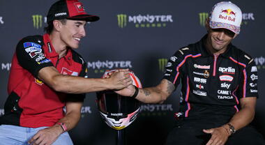 Marquez: &laquo;Aragon mi piace tanto, se al 100% punto alla vittoria&raquo;. Martin: &laquo;l'Aprilia migliora a ogni gara, spero di tener testa a Marc&raquo;