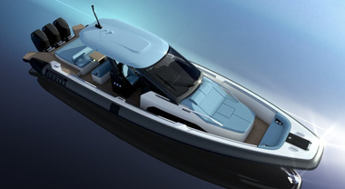 Dalla Formula 1 al mare: Pirelli lancia a Cannes il nuovo P44, &ldquo;fratellino&rdquo; del P47 realizzato con i partner di SACS Marine