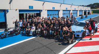 Bmw per &ldquo;Diversamente Disabili&rdquo;. A Vallelunga per far ritrovare la moto a chi ha avuto incidenti gravi